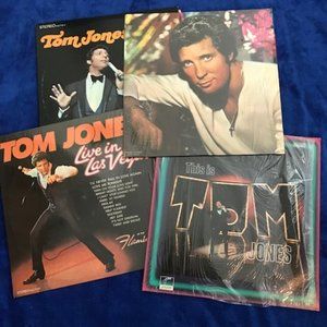 Tom Jones 4 Vinyl Album Set  🎵🎵🎵🎵